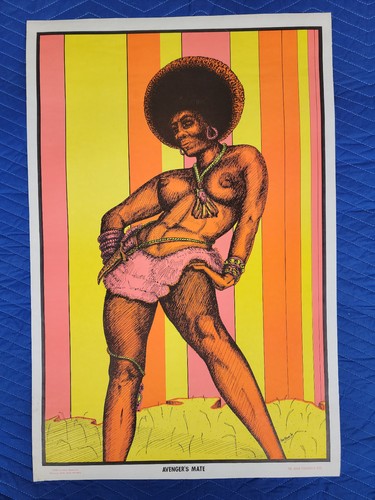 Vintage blacklight poster - vintage,