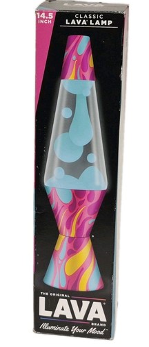 Pink swirl classic lava lamp - pink,