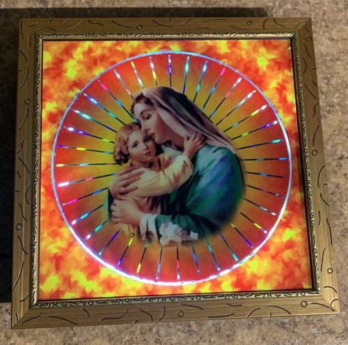 Vintage virgin mary with child - vintage,