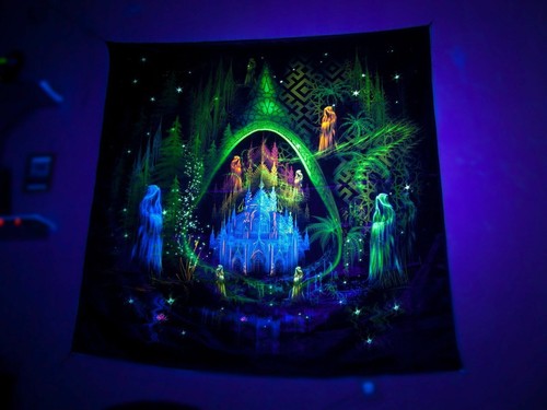 Backdrop black light - uv,